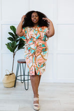 Load image into Gallery viewer, Miss Avenue Never Looked Better Scarf Print Full Size Run Dress
