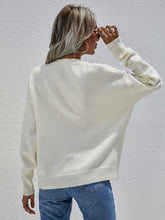 Load image into Gallery viewer, Half Button Long Sleeve Henley Sweater
