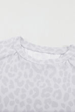 Load image into Gallery viewer, Animal Print Tiered Babydoll Blouse
