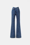 Dream Architect Paneled Wide Leg Jeans