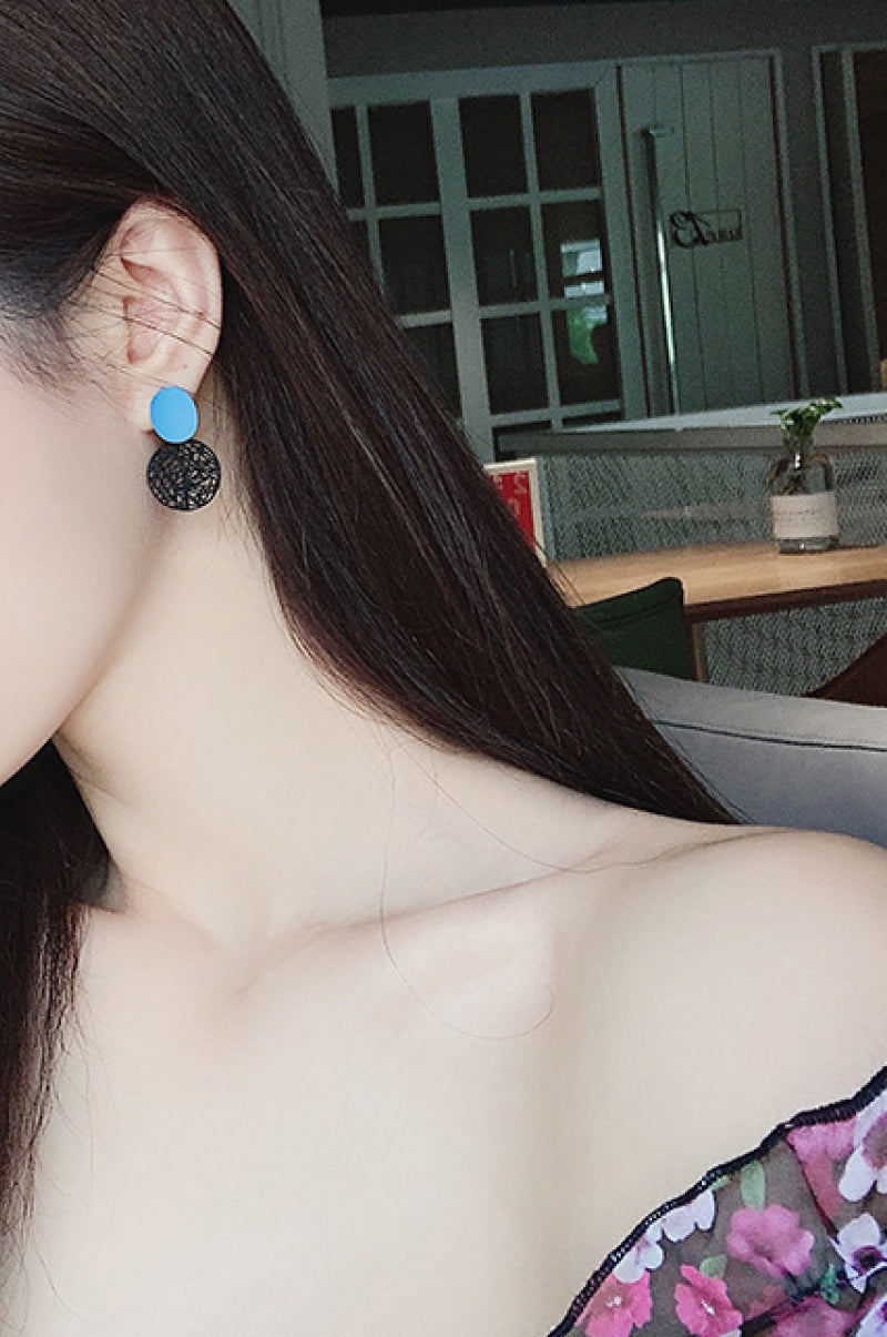 Abstract Hollow Out Earrings