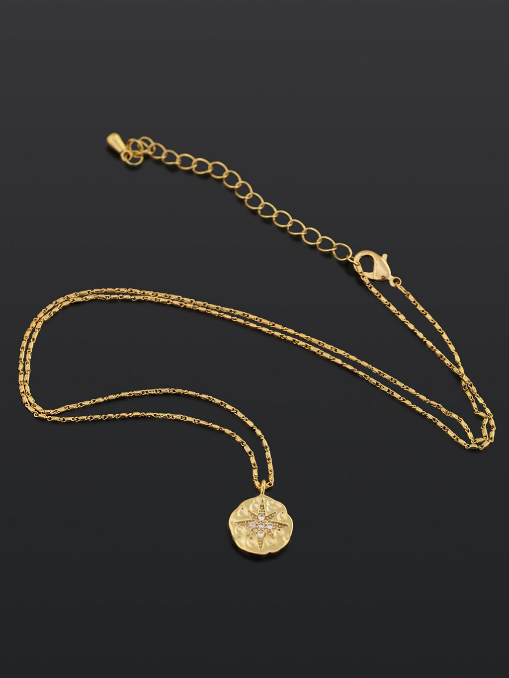 18K Gold Plated Pendant Necklace