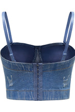 Load image into Gallery viewer, Denim Bustier
