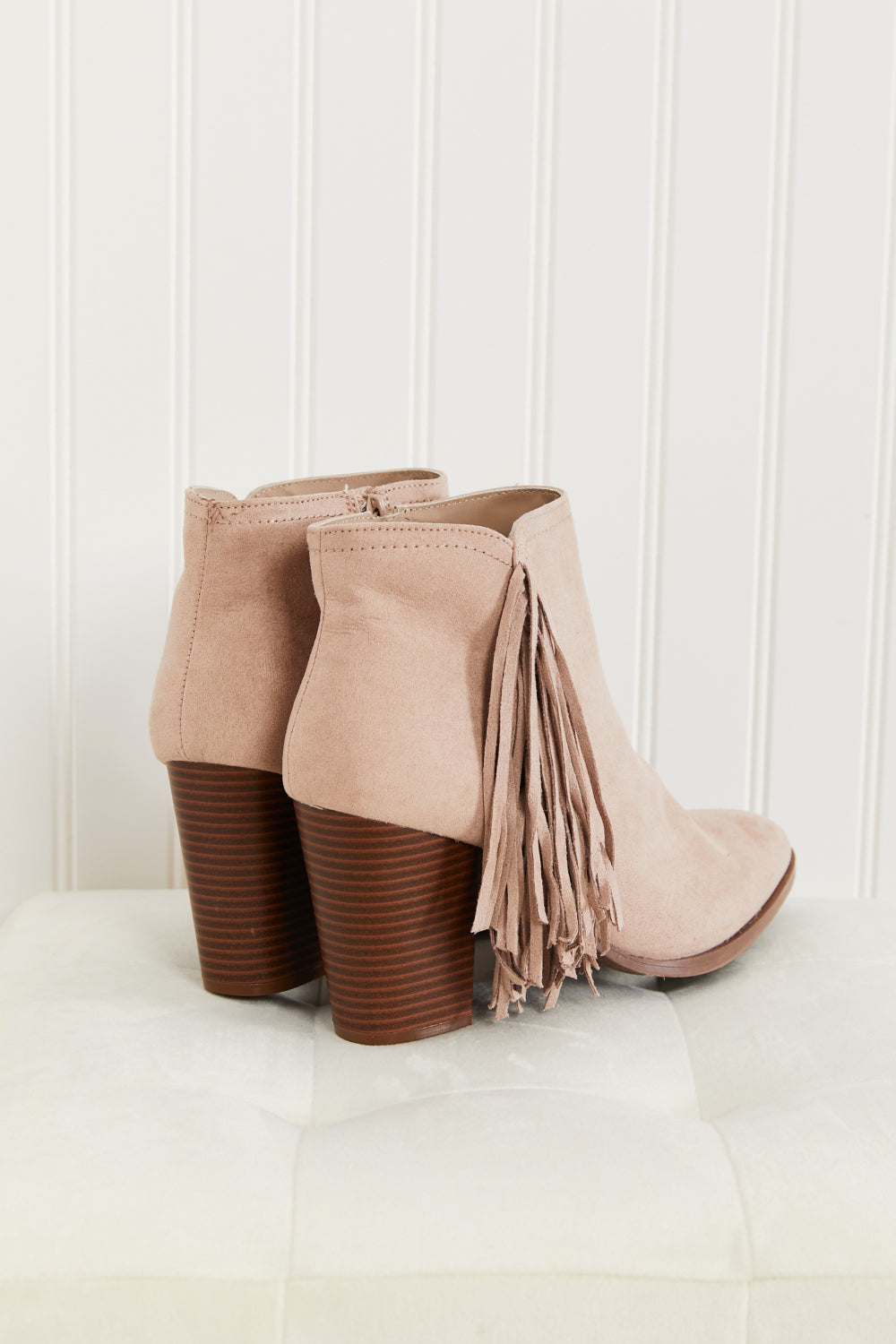 East Lion Corp It's Always Been You Tassel Detail Booties