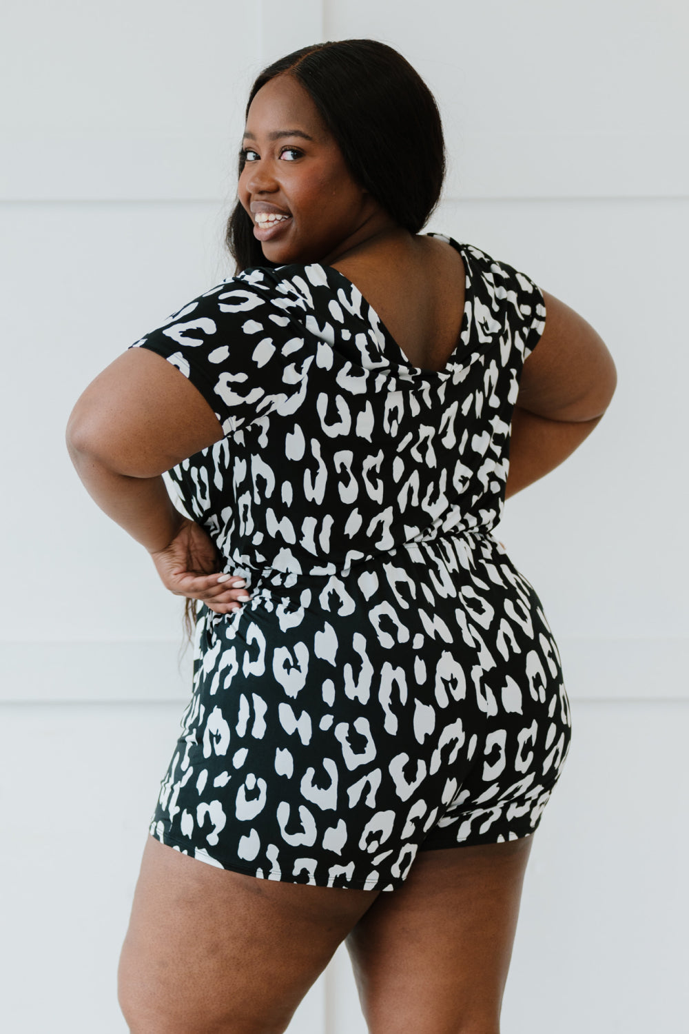 Sew In Love Like an Animal Full Size Run Printed Romper