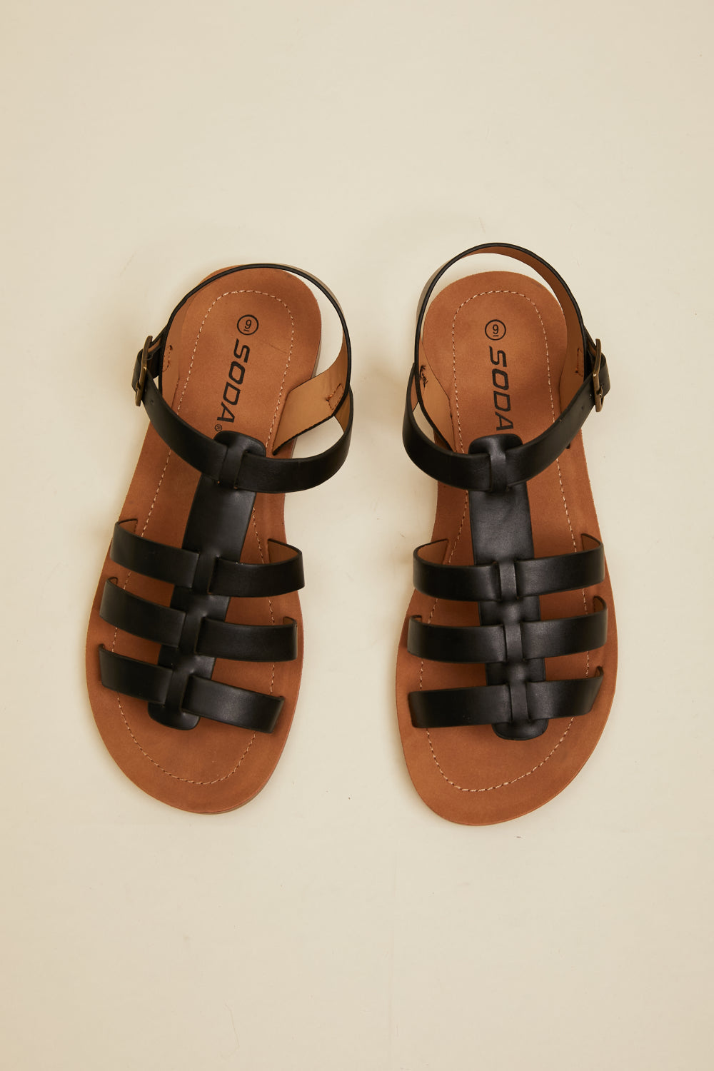 SODA Stand By Me Gladiator Sandals