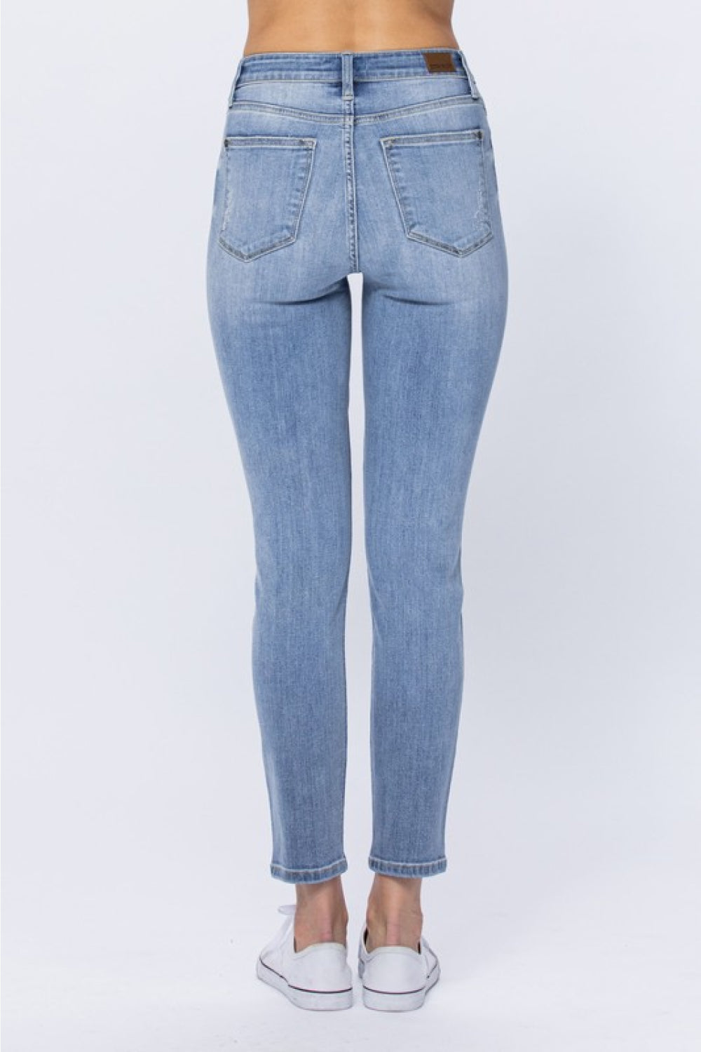 Judy Blue Full Size Ankle-Length Jeans with Pockets