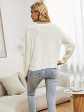 Load image into Gallery viewer, Button Down Rib-Knit Reversible Sweater
