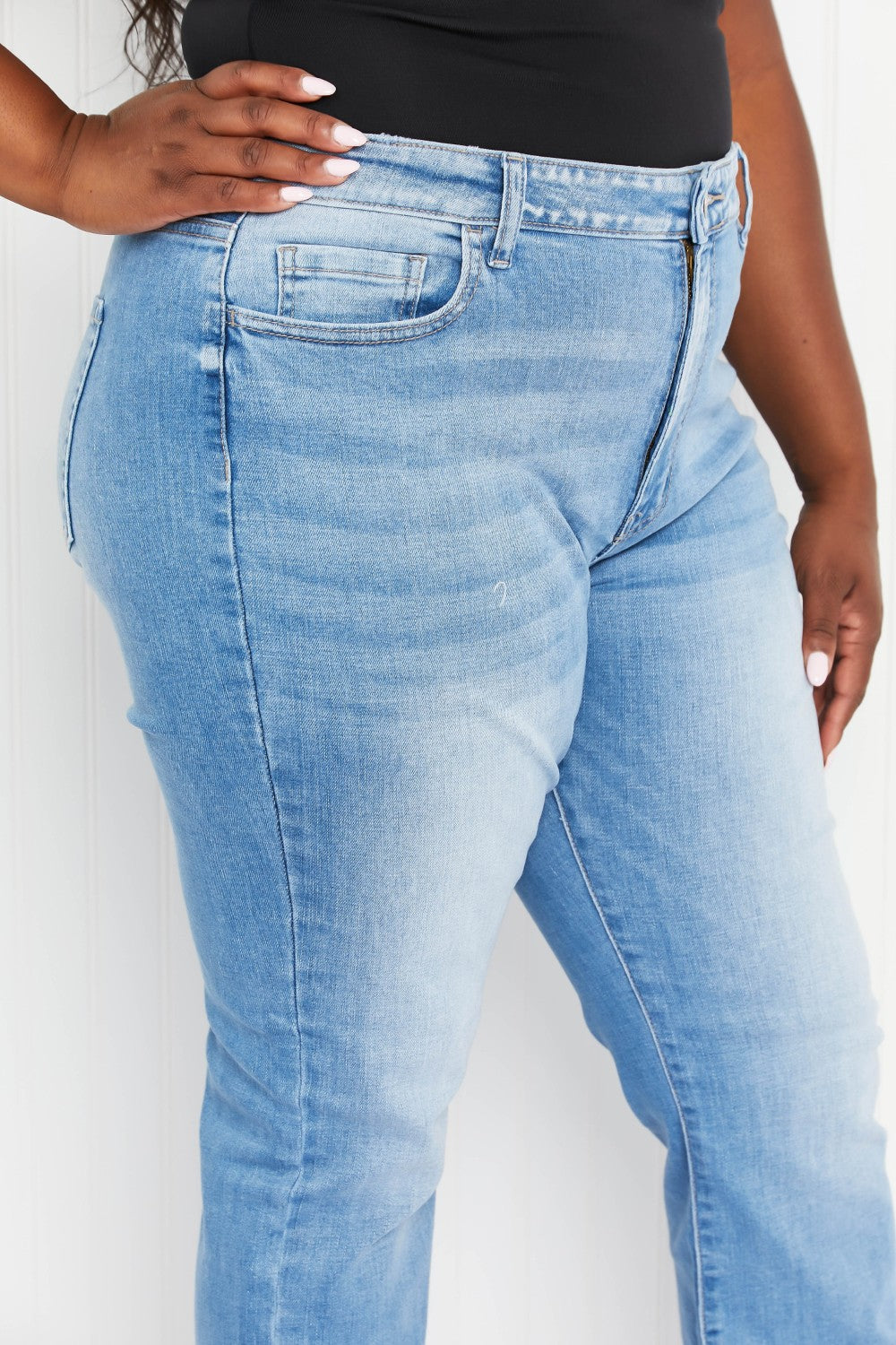 Zenana Ada Full Size Straight Leg Jeans