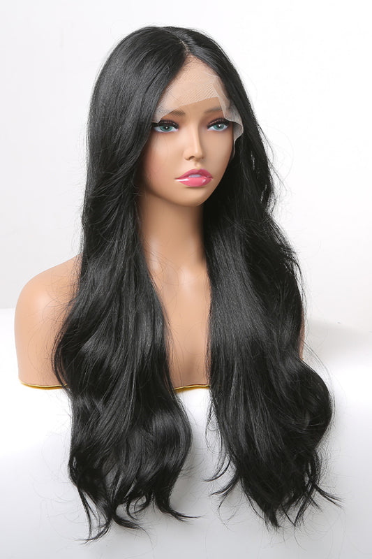 13*2" Lace Front Wigs Synthetic Long Wavy 24" 150% Density