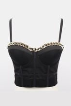 Load image into Gallery viewer, Demi Chain Trim Bustier
