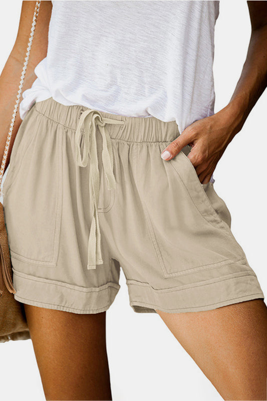 Ruched Pocket Shorts