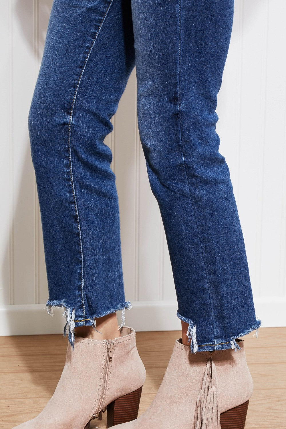 Judy Blue Full Size Emma Cropped Boot Cut Jeans