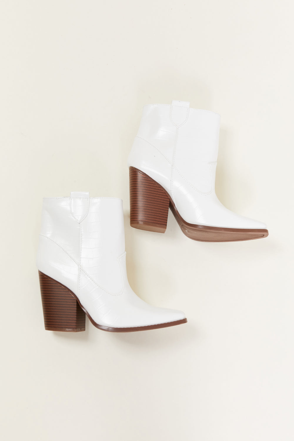 East Lion Corp Made to Groove Heeled Crocodile Western Booties