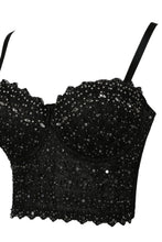 Load image into Gallery viewer, Beaded Lace Bustier
