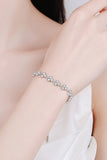 Adjustable Moissanite Bracelet