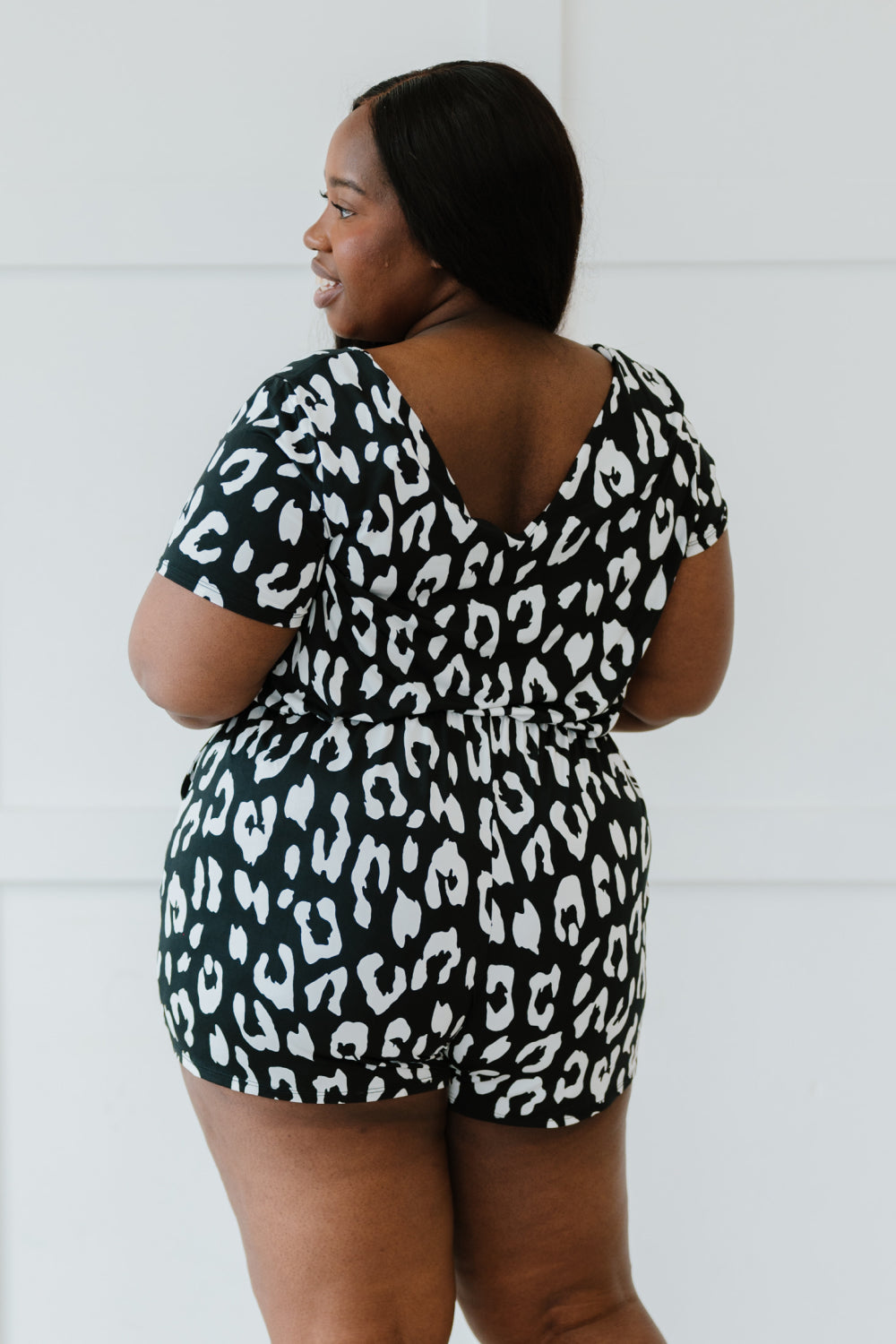 Sew In Love Like an Animal Full Size Run Printed Romper