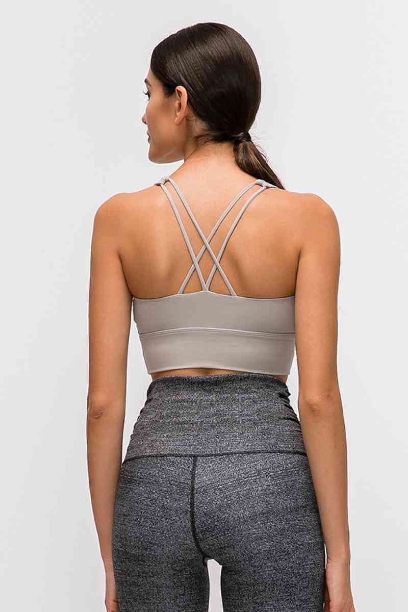 Double Back Crisscross Sports Bra