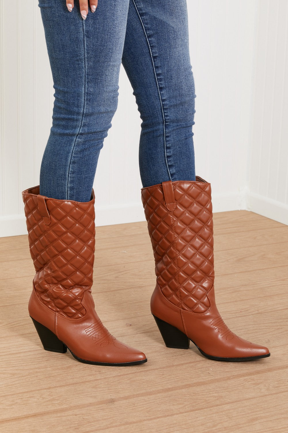 Cape Robbin Live It Up Quilted Boots