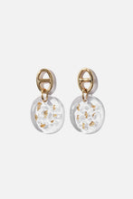 Load image into Gallery viewer, Gold Circular Pendant Earring
