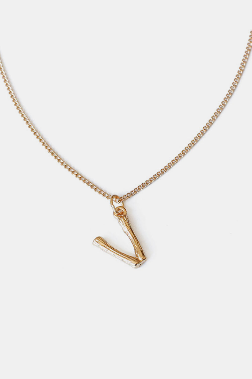 N-Z Letter Pendant Necklace