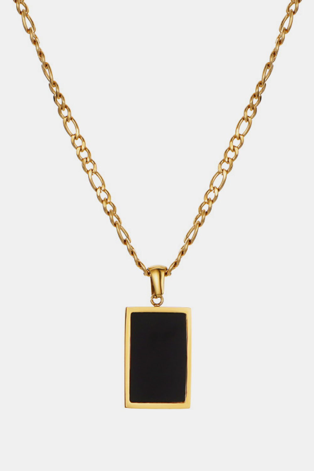 Rectangle Pendant Necklace