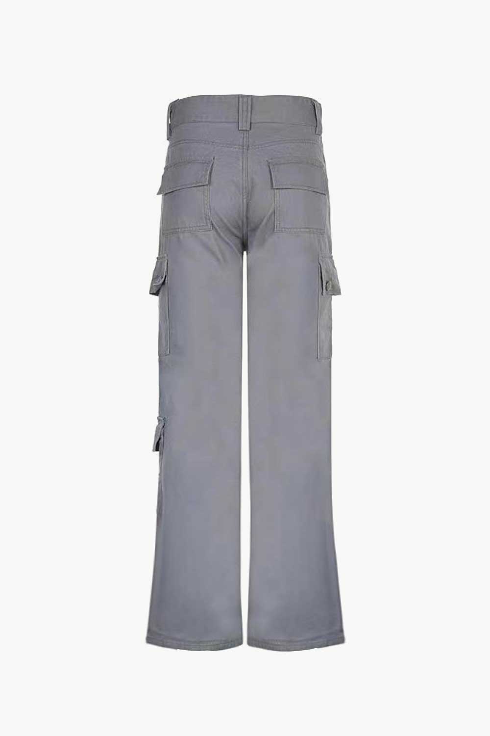 Full Length Flare Cargo Pants