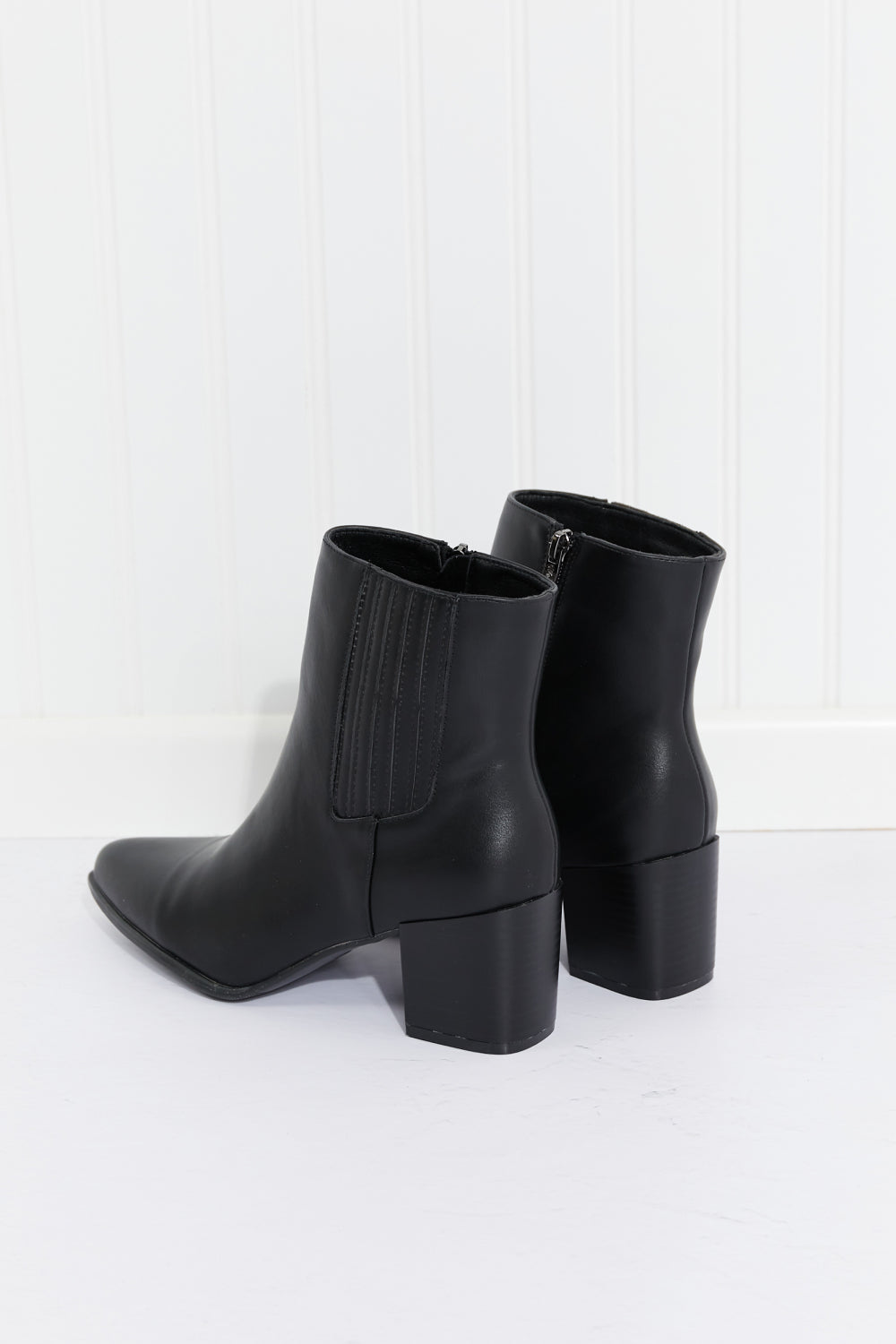 Weeboo Easy Street Block Heel Booties