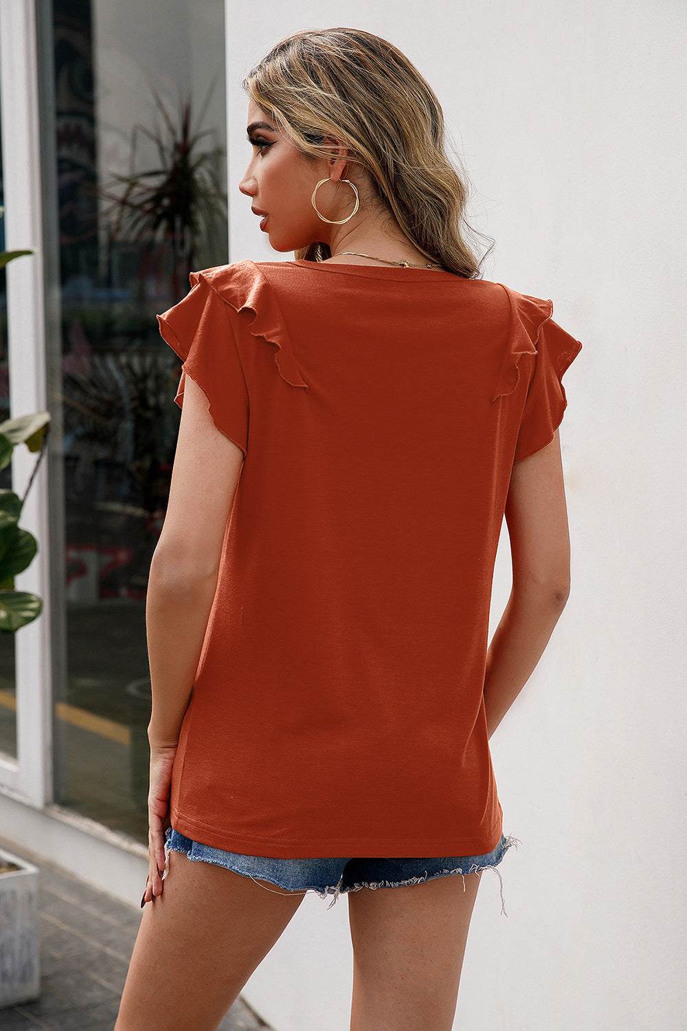 Flutter Sleeve Tee