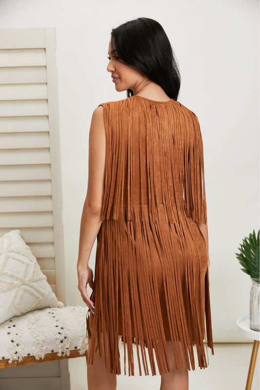 Vocal Shake It Up Full Size Fringe Dress