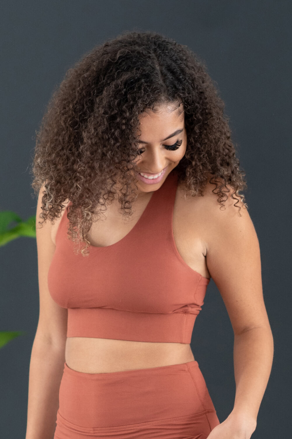 Rae Mode Nonstop Full Size Cutout Detail Sports Bra