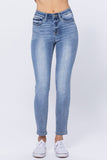 Judy Blue Full Size Ankle-Length Jeans with Pockets