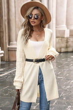 Load image into Gallery viewer, Long Sleeve Open Front Duster Cardigan
