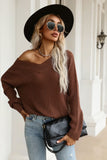 V-Back V-Neck Sweater