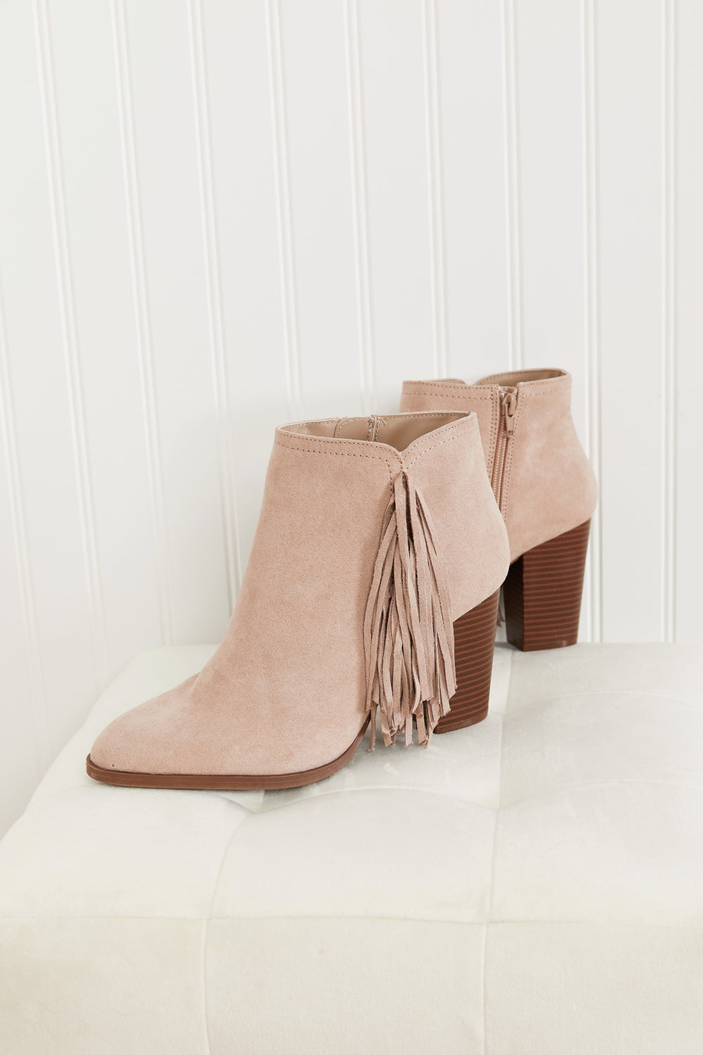 East Lion Corp It's Always Been You Tassel Detail Booties