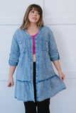 Zenana Sugar and Spice Full Size Run Chambray Dress