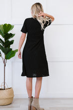 Load image into Gallery viewer, P &amp; Rose Full Size Majestically Yours Eyelet Square Neck Dress
