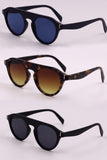 3-Piece Round Polycarbonate Full Rim Sunglasses