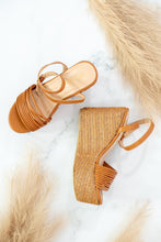 Load image into Gallery viewer, KAYLEEN Vacation Home Espadrille Wedge Sandals
