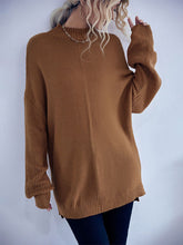 Load image into Gallery viewer, Dolman Sleeve Mock Neck Sweater
