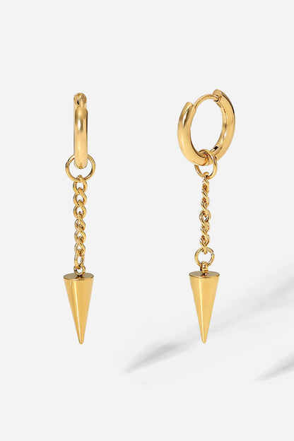 Cone Drop Earrings