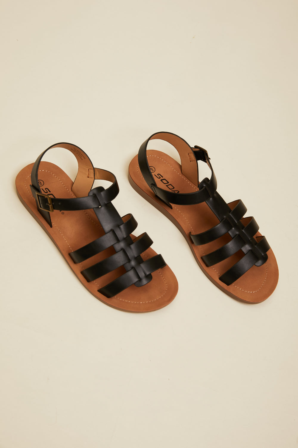 SODA Stand By Me Gladiator Sandals