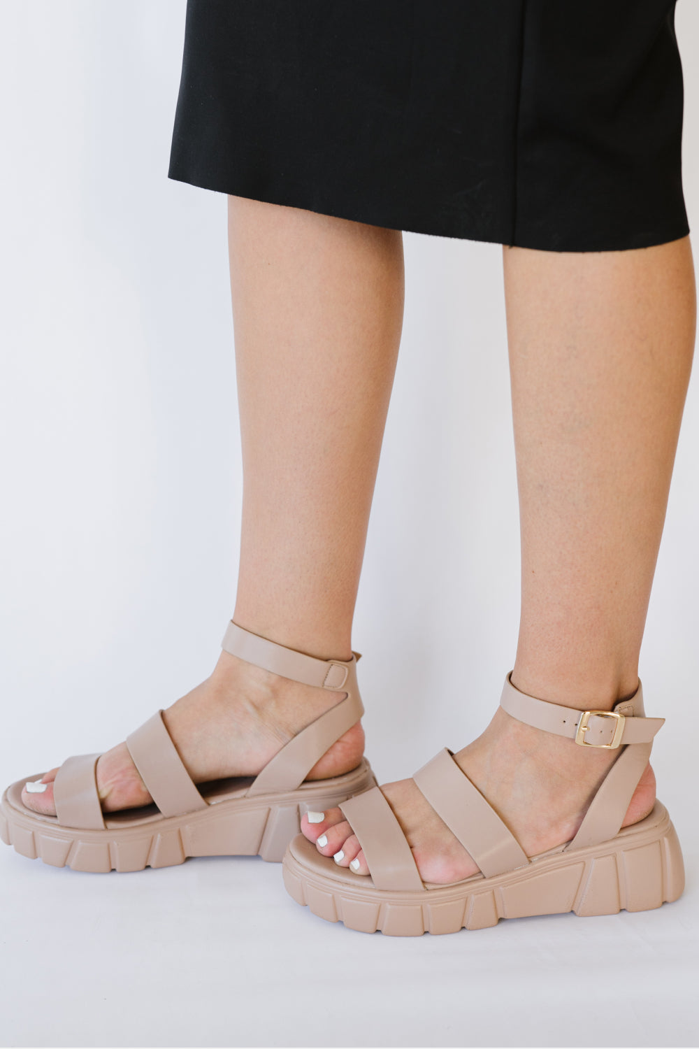 WeeBoo Best Foot Forward Platform Sandals