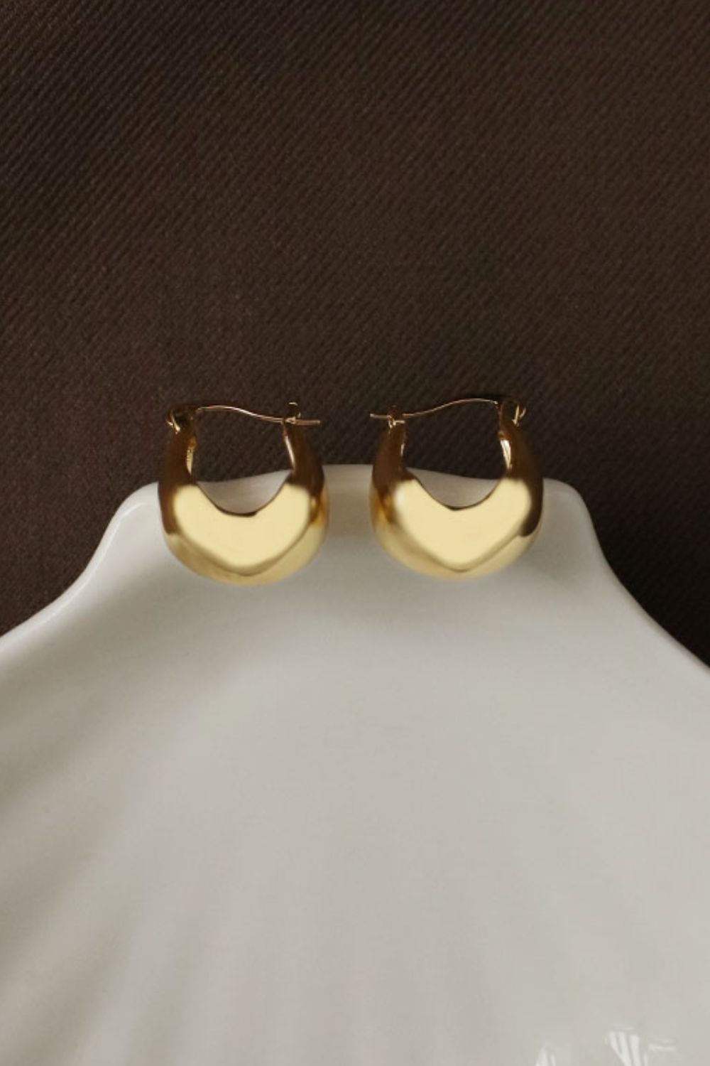 Timeless Tale Chunky Hoop Earrings