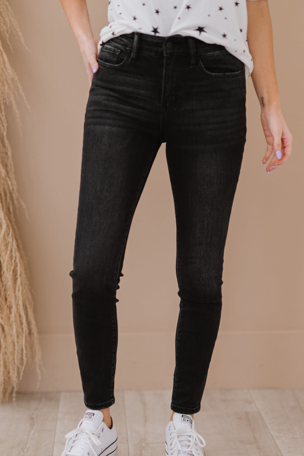 Zenana Camilla Full Size High Waist Skinny Jeans