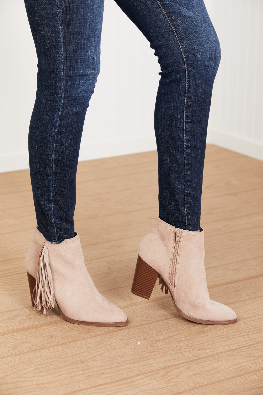 East Lion Corp It's Always Been You Tassel Detail Booties