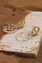 Load image into Gallery viewer, Gold Circular Pendant Earring
