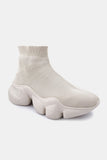 Berness Chunky Sole Slip-On High-Top Sneakers