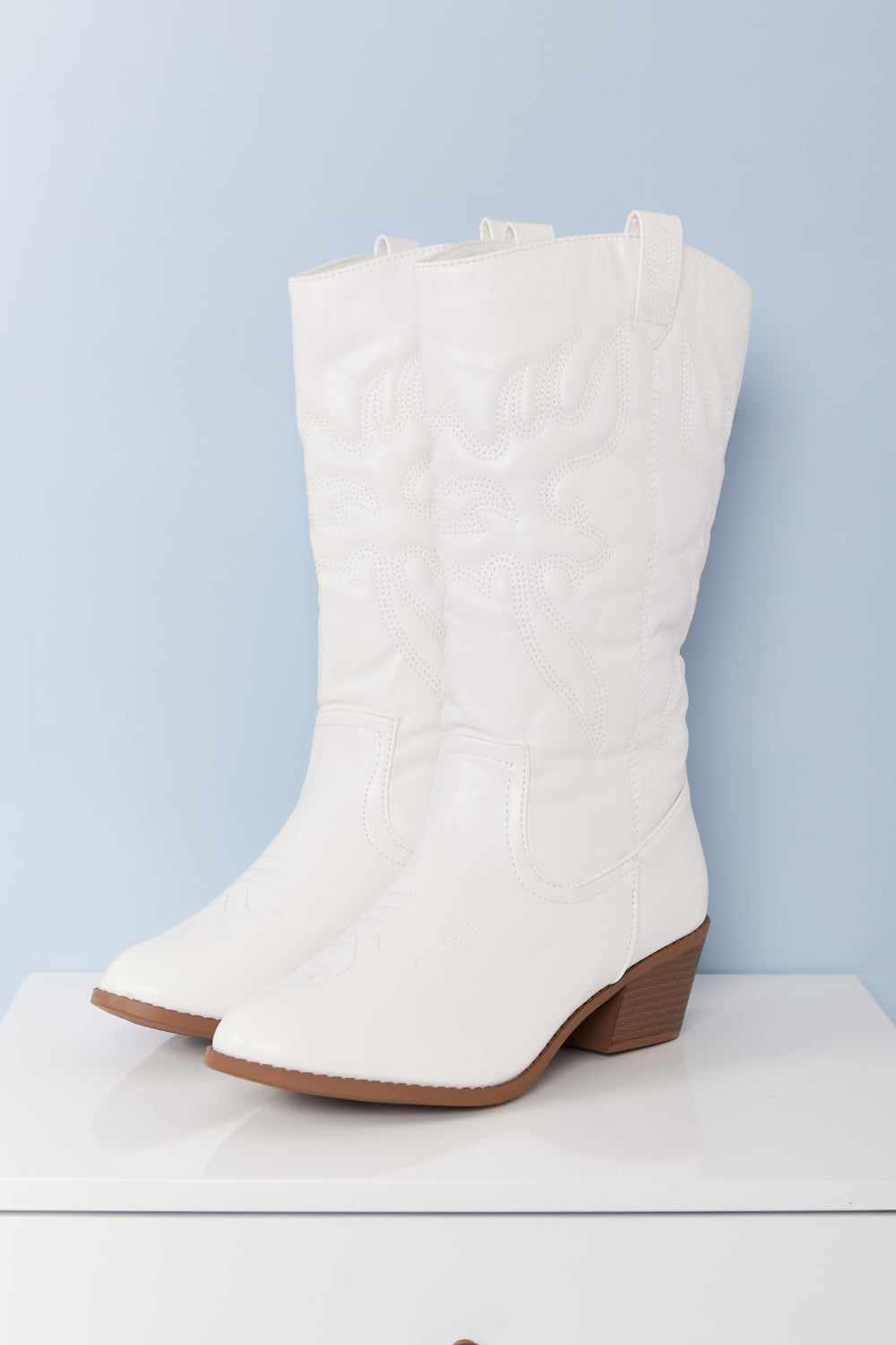 Forever Link Wyoming Weekend Embroidered Cowboy Boots