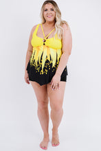 Load image into Gallery viewer, Plus Size Ring Detail Two-Piece Swimsuit
